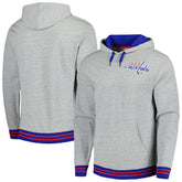 Washington Capitals Mitchell & Ness Classic French Terry Pullover Hoodie - Heather Gray Hoodies