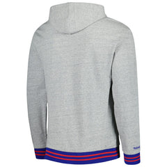 Washington Capitals Mitchell & Ness Classic French Terry Pullover Hoodie - Heather Gray Hoodies