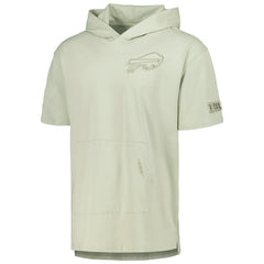 Buffalo Bills Pro Standard Neutrals Short Sleeve Pullover Hoodie - Light Green outlet