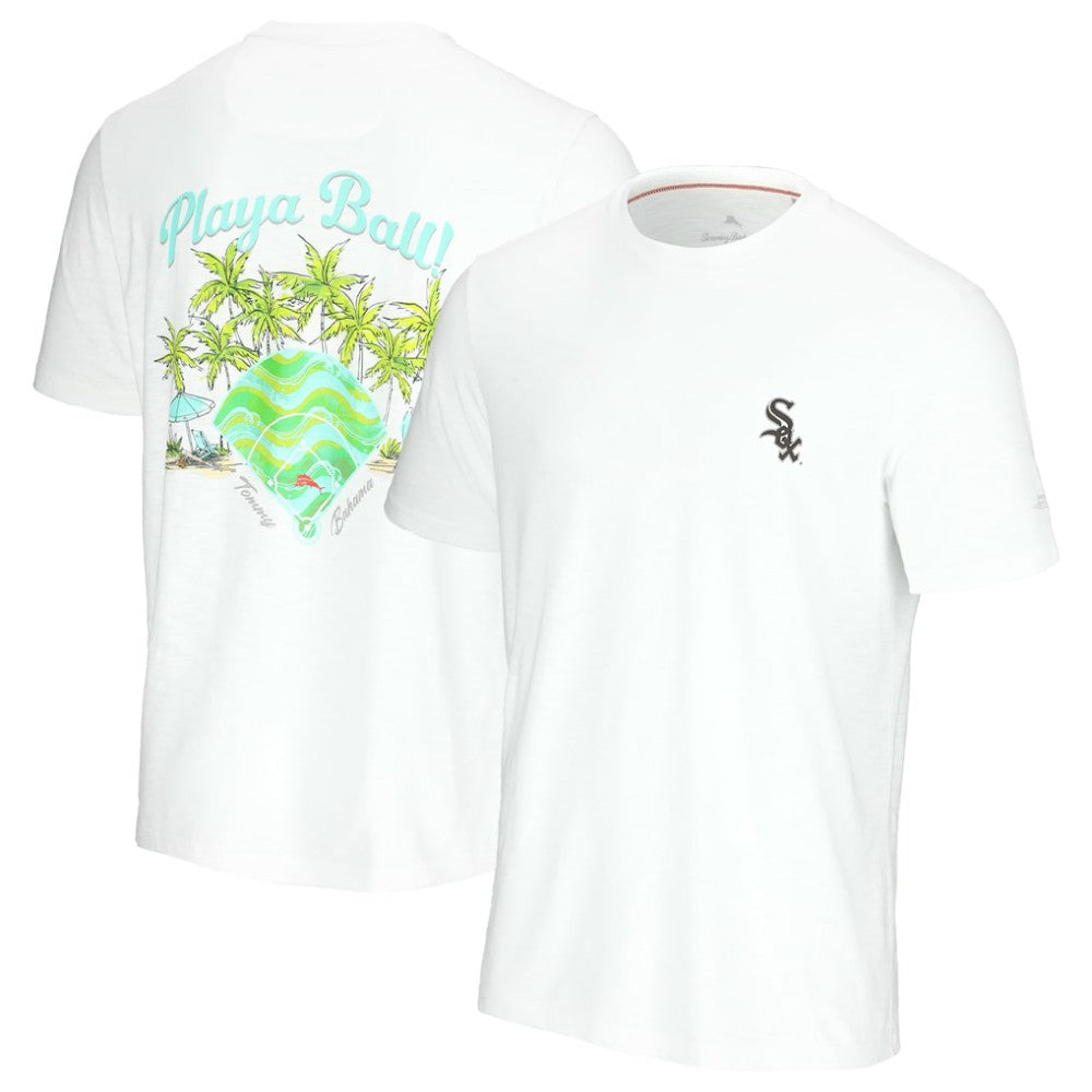 Chicago White Sox Tommy Bahama Playa Ball T-Shirt White