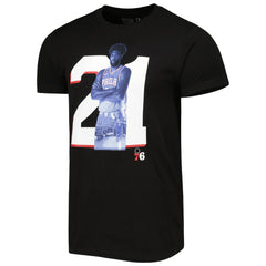 Joel Embiid Philadelphia 76ers Stadium Essentials Player Metro T-Shirt - Black on sale