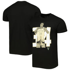Giannis Antetokounmpo Milwaukee Bucks Stadium Essentials Player Metro T-Shirt - Black discount