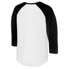 Chicago White Sox Tiny Turnip Women's Lucky Charm 3/4-Sleeve Raglan T-Shirt White/Black