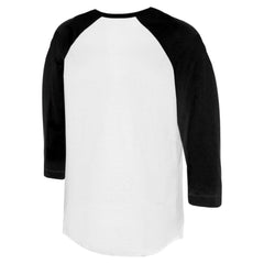 Pittsburgh Pirates Tiny Turnip Women's Popcorn 3/4-Sleeve Raglan T-Shirt White/Black