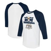 Seattle Mariners Tiny Turnip Women's Smores 3/4-Sleeve Raglan T-Shirt White/Navy