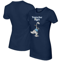 Tampa Bay Rays Tiny Turnip Women's Bronto T-Shirt Navy