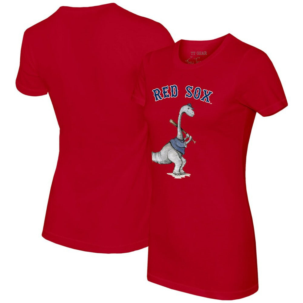 Boston Red Sox Tiny Turnip Women's Bronto T-Shirt Red