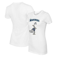 Seattle Mariners Tiny Turnip Women's Bronto T-Shirt White