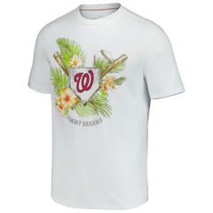 Washington Nationals Tommy Bahama Island League T-Shirt White