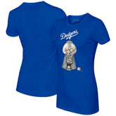 Los Angeles Dodgers Tiny Turnip Women's Gumball Machine T-Shirt Royal