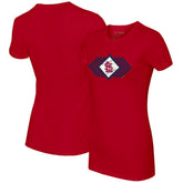 St. Louis Cardinals Tiny Turnip Women's Prism Arrows T-Shirt Red