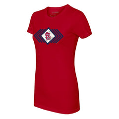 St. Louis Cardinals Tiny Turnip Women's Prism Arrows T-Shirt Red