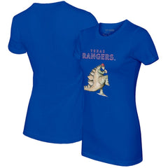Texas Rangers Tiny Turnip Women's Stega T-Shirt Royal