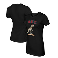 Arizona Diamondbacks Tiny Turnip Women's TT Rex T-Shirt Black