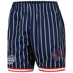 Boston Red Sox Cooperstown Collection 2004 World Series City Collection Mesh Shorts Navy