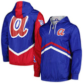 Atlanta Braves Undeniable Full-Zip Hoodie Windbreaker Jacket Royal