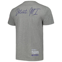 Detroit Tigers Cooperstown Collection City Collection T-Shirt Heather Gray