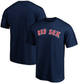 Boston Red Sox Official Wordmark Team T-Shirt Navy
