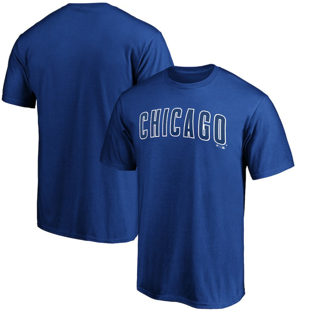 Chicago Cubs Official Team Logo T-Shirt Royal