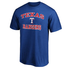 Texas Rangers Heart & Soul T-Shirt Royal
