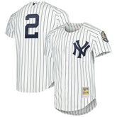Derek Jeter New York Yankees Cooperstown Collection Authentic Jersey White