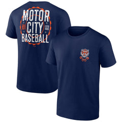 Detroit Tigers Bring It Motor City T-Shirt Navy