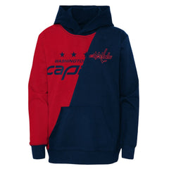 Washington Capitals Preschool Unrivaled Pullover Hoodie - Red/Navy Hoodies