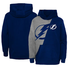 Tampa Bay Lightning Preschool Unrivaled Pullover Hoodie - Gray/Blue Hoodies