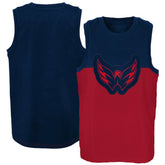 Washington Capitals Youth Revitalize Tank Top - Red/Navy Tank Top