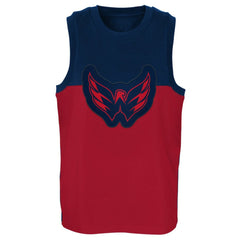 Washington Capitals Youth Revitalize Tank Top - Red/Navy Tank Top