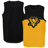 Pittsburgh Penguins Youth Revitalize Tank Top - Gold/Black Tank Top