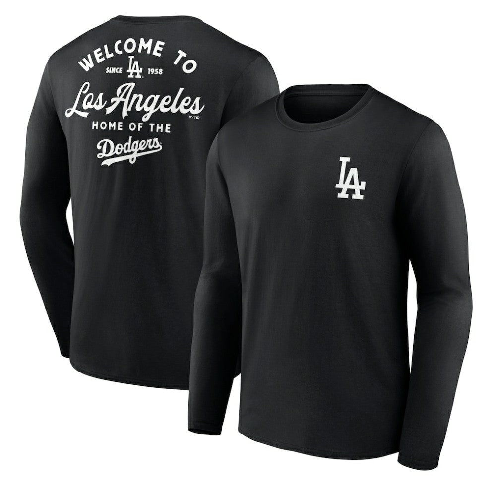 Los Angeles Dodgers Long Ball Long Sleeve T-Shirt Black