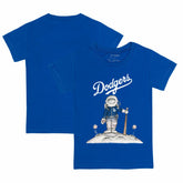 Los Angeles Dodgers Tiny Turnip Youth Astronaut T-Shirt Royal