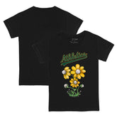 Athletics Tiny Turnip Youth Blooming Baseballs T-Shirt Black