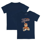 Detroit Tigers Tiny Turnip Youth Teddy Boy T-Shirt Navy