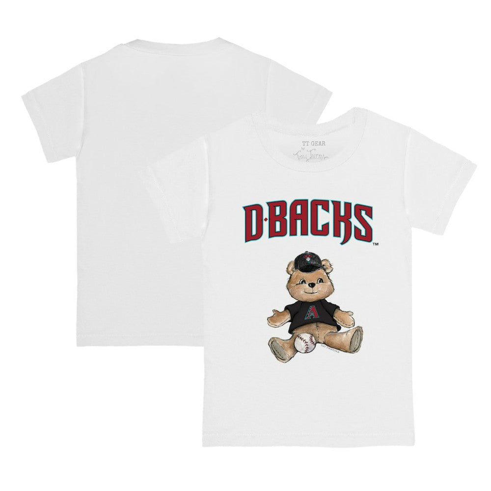 Arizona Diamondbacks Tiny Turnip Youth Teddy Boy T-Shirt White