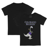 Colorado Rockies Tiny Turnip Youth Bronto T-Shirt Black