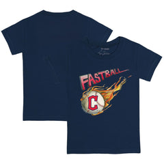 Cleveland Guardians Tiny Turnip Youth Fastball T-Shirt Navy