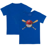 Toronto Blue Jays Tiny Turnip Youth Hat Crossbats T-Shirt Royal