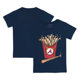 Atlanta Braves Tiny Turnip Youth Hot Bats T-Shirt Navy