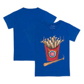 Chicago Cubs Tiny Turnip Youth Hot Bats T-Shirt Royal