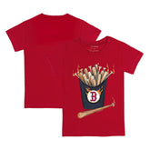 Boston Red Sox Tiny Turnip Youth Hot Bats T-Shirt Red