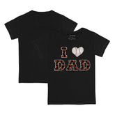 Baltimore Orioles Tiny Turnip Youth I Love Dad T-Shirt Black