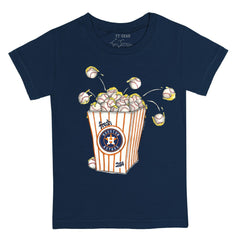 Houston Astros Tiny Turnip Youth Popcorn T-Shirt Navy