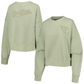 Cleveland Guardians Pro Standard Women's Fleece Pullover Sweatshirt Green