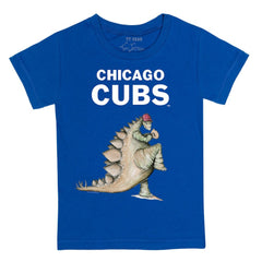 Chicago Cubs Tiny Turnip Youth Stega T-Shirt Royal