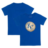 Kansas City Royals Tiny Turnip Youth Stitched Baseball T-Shirt Royal