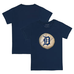 Detroit Tigers Tiny Turnip Youth Stitched Baseball T-Shirt Navy