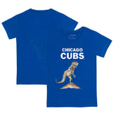 Chicago Cubs Tiny Turnip Youth TT Rex T-Shirt Royal