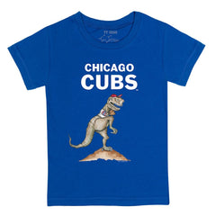 Chicago Cubs Tiny Turnip Youth TT Rex T-Shirt Royal